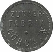 20 Pfennig - Görchen Zucker Fabrik obverse image