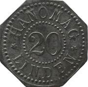 20 Pfennig - Linden Hanomag obverse image