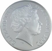 5 Dollars - Elizabeth II 4th Portrait - Duyfken - Masterpieces in Silver obverse image