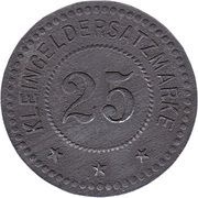 25 Pfennig - Epe Baumwollspinnerei Germania, Germany,  reverse image