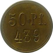 50 Pfennig - Lauter Sparkasse reverse image