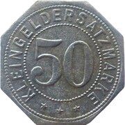 50 Pfennig - Schönfliess, Bad, Germany,  reverse image