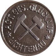 50 Pfennig - Lichtenau Act. Ges. Glückauf obverse image