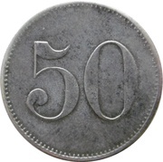50 Pfennig - Zilly D - Zilly, Germany,  reverse image