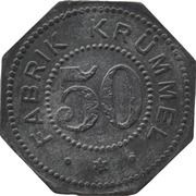 50 Pfennig - Krümmel Fabrik Krümmel obverse image