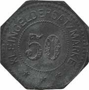 50 Pfennig - Krümmel Fabrik Krümmel reverse image