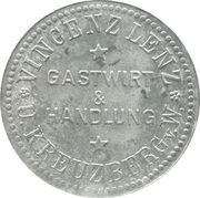 50 Pfennig - Unter-Kreuzberg Vincenz Lenz Gastwirt and Handlung obverse image