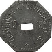 50 Pfennig - Hindenburg Oberschlesien obverse image