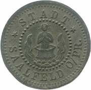 50 Pfennig - Saalfeld Ostpreußen obverse image