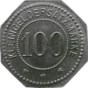100 Pfennig - Radebeul-Dresden Union Werke G.M.B.H., Germany,  reverse image