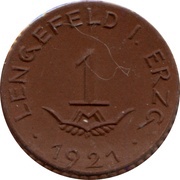 1 Mark - Lengefeld im Erzgebirge Wittig u. Schwabe obverse image