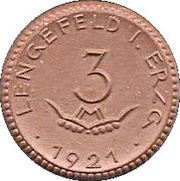 3 Mark - Lengefeld im Erzgebirge Wittig and Schwabe obverse image