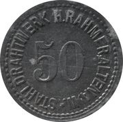 50 Pfennig - Altena Stahldrahtwerk Rahmer obverse image