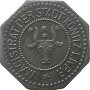 Konitz Westpreußen, Germany, 1916 reverse image