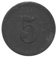 5 Pfennig - Reichmannsdorf Consumverein E.G.m.b.H. reverse image