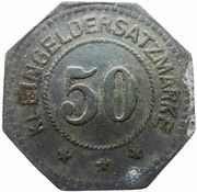 50 Pfennig - Algringen, Germany,  reverse image
