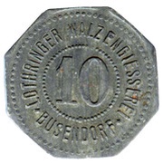 10 Pfennig - Busendorf Lothringer Walzengiesserei obverse image