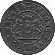 5 Pfennig - Colmar Bäcker-Innung obverse image