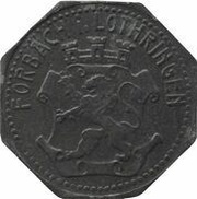 5 Pfennig - Forbach obverse image