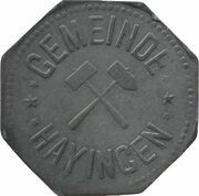 50 Pfennig - Hayingen obverse image