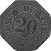 20 Pfennig - Merlenbach obverse image