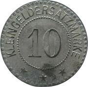 10 Pfennig - Saar-Buckenheim, Germany, 1918 reverse image
