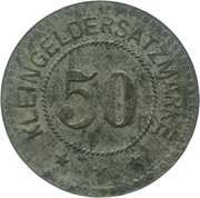 50 Pfennig - Saar-Buckenheim, Germany, 1917 reverse image