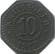 10 Pfennig - Saarburg in Lothringen, Germany, 1917 reverse image