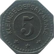 5 Pfennig - Schlettstadt, Germany, 1917 reverse image