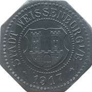 10 Pfennig - Weissenburg, Elsass obverse image