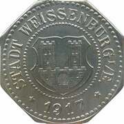 10 Pfennig - Weissenburg, Elsass obverse image