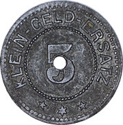 5 Pfennig - Adelsheim, Germany, 1918 reverse image