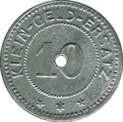 10 Pfennig - Adelsheim, Germany, 1918-1920 reverse image