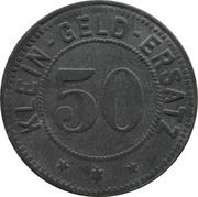 50 Pfennig - Adelsheim, Germany,  reverse image