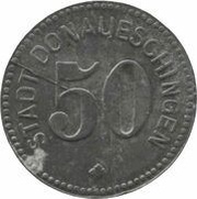 50 Pfennig - Donaueschingen obverse image