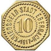 10 Pfennig Pattern obverse image