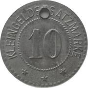 10 Pfennig - Ettenheim, Germany,  reverse image