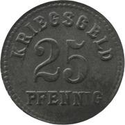 25 Pfennig - Furtwangen, Germany, 1918 reverse image
