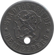 50 Pfennig - Heidelberg obverse image
