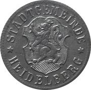 50 Pfennig - Heidelberg obverse image