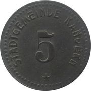 5 Pfennig - Kandern obverse image