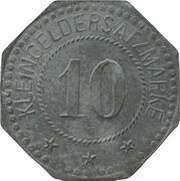 10 Pfennig - Karlsruhe Louis L. Stern and Co, Germany,  reverse image