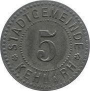 5 Pfennig - Kehl am Rhein obverse image