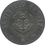 5 Pfennig - Kehl am Rhein, Germany,  reverse image