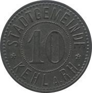 10 Pfennig - Kehl am Rhein obverse image