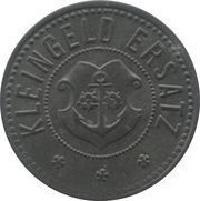 10 Pfennig - Kehl am Rhein, Germany,  reverse image