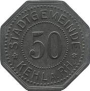 50 Pfennig - Kehl am Rhein obverse image