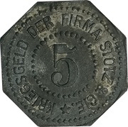 5 Pfennig - Mannheim Stotz and Cie obverse image