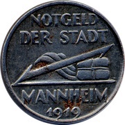 5 Pfennig - Mannheim obverse image