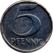 5 Pfennig - Mannheim, Germany, 1919 reverse image